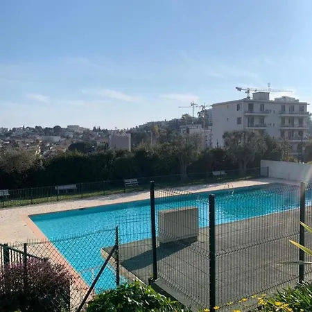 度假居 Le Chambord Stylish 2-bedroom With Breathtaking View In Antibes! *