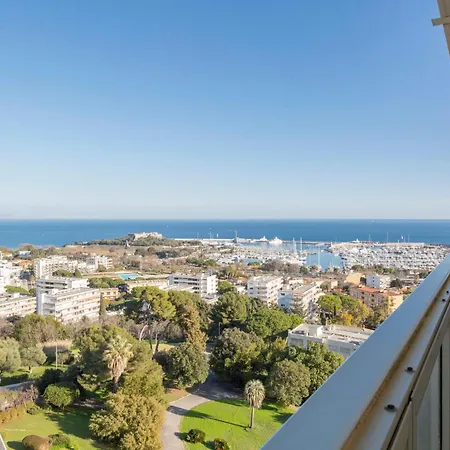 Le Chambord Stylish 2-bedroom With Breathtaking View In Antibes!